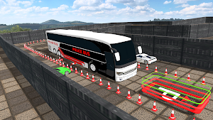 Police Bus Parking 3D Game Screenshot 2