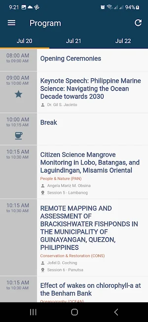 PAMS Screenshot 1