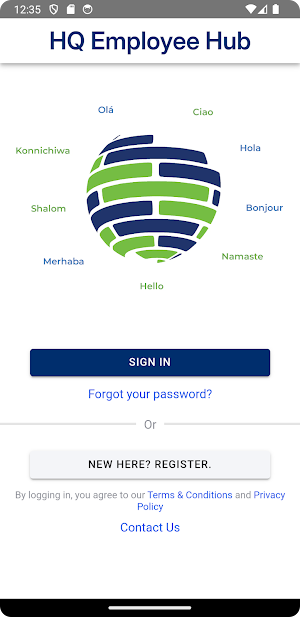 HQ Employee Hub Screenshot 0