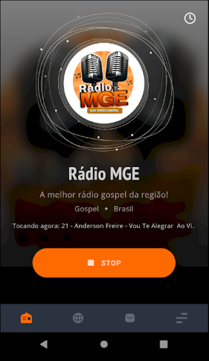 Rádio MGE Screenshot 2