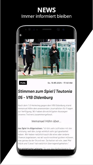 FC Teutonia 05 e.V. Ottensen Screenshot 1