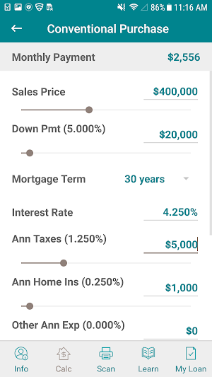 Partners Mortgage Screenshot 3