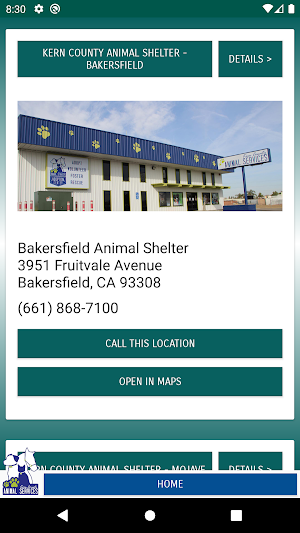 Kern County Animal Services Screenshot 1