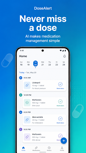 DoseAlert AI - Pill Reminder Screenshot 0