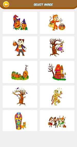 Halloween Party Coloring Screenshot 0