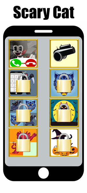 Fake Call Scary Cat Game Screenshot 1