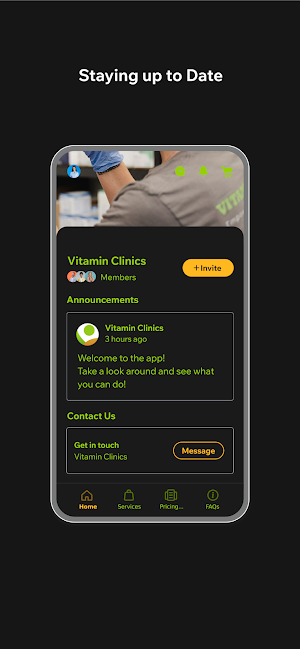 Vitamin Clinics Screenshot 2