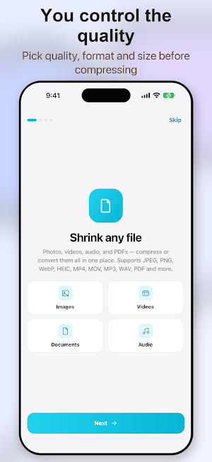 Compresser: Compress & Convert Screenshot 0