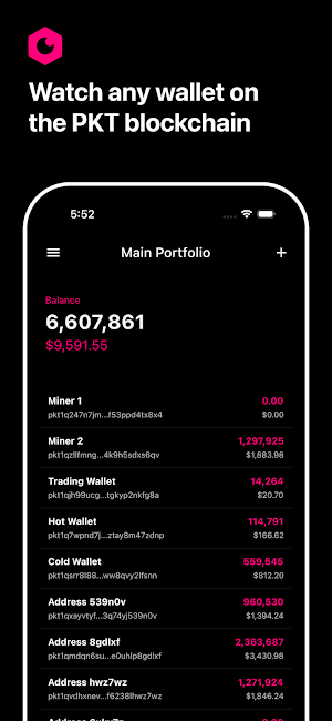 Watchr by Pkt.watch Screenshot 0