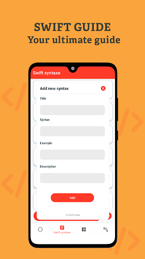 SWIFT Guide Screenshot 2