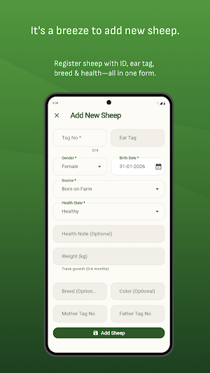 SheepHub: Sheep Farm Manager Screenshot 1