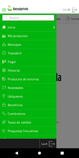 Móvil Banking Bagricola Screenshot 1