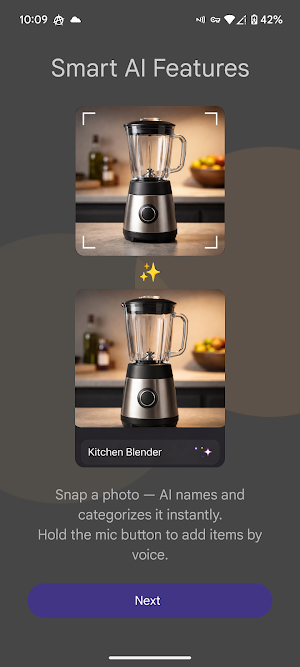 InventAI: Home Inventory AI Screenshot 0