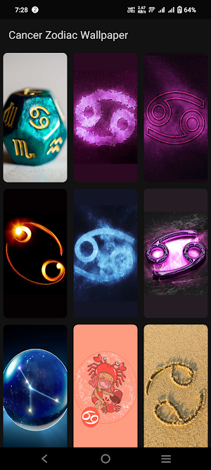 Cancer Zodiac Wallpaper Screenshot 2