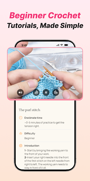 Crochet Patterns & Knitting Screenshot 2