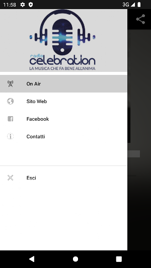 Radio Celebration Screenshot 1