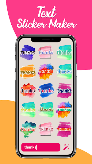 Text Sticker Maker Screenshot 1