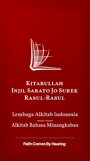 Alkitab Bahasa Minangkabau (Minangkabau Bible) Screenshot 0