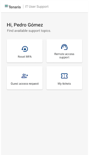 ITUS Mobile Screenshot 0