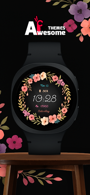 Petaline - Digital Watch Face Screenshot 0