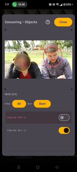 BlurCut: Censor & Video Editor Screenshot 2