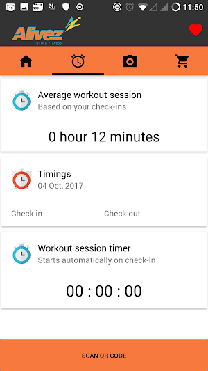 Alivez - Gym & Fitness Screenshot 2