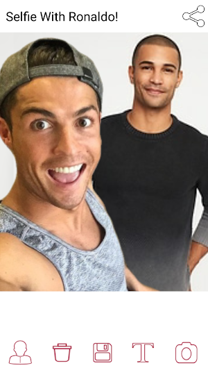 Selfie With Ronaldo! Screenshot 1