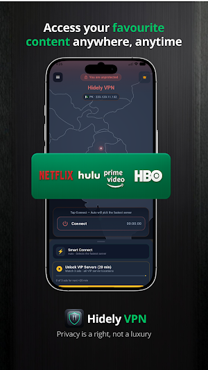 Hidely VPN Screenshot 0