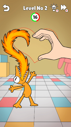 Finger Heart - Monster Refill Screenshot 1