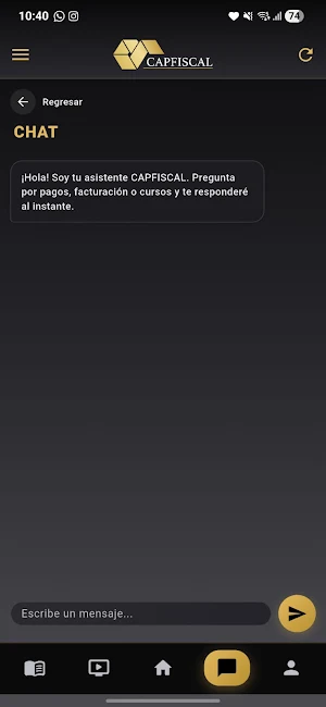 Capfiscal App Screenshot 1
