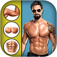 Man Fit Body Photo Editor: Abs