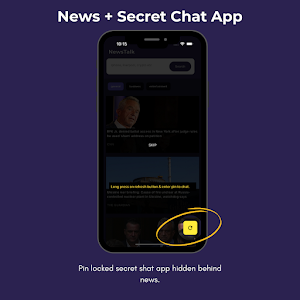 NewsTalk: Secret Messaging App Screenshot 1