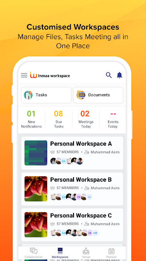 Inmaa Workspace Screenshot 2