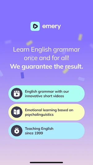 EMERY English Grammar Screenshot 0