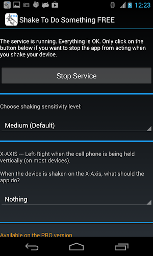 Shake To Do Something FREE Screenshot 0
