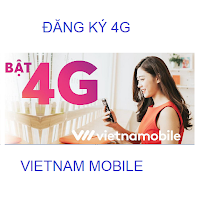 Đăng ký 4G Việt Nam Mobile