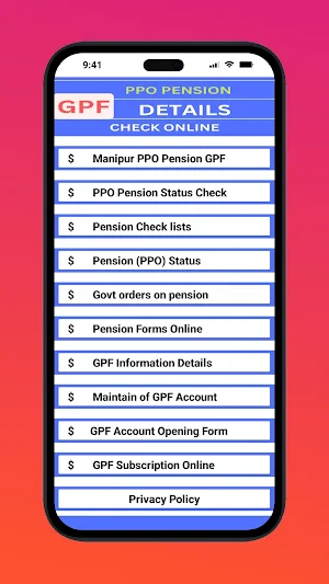 Manipur Check PPO Pension GPF Screenshot 1
