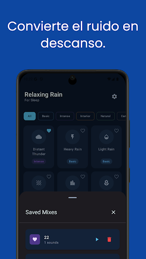 Relaxing Rain to Sleep Screenshot 2
