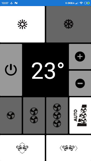 Remote TOSOT AC, SIMPLE, as picture! NO SETTINGS! Screenshot 2