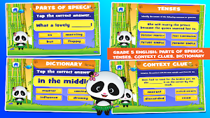 Panda 5th Grade Learning Games Screenshot 2