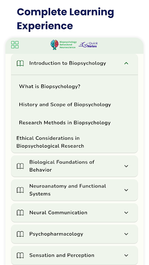 Biopsychology Screenshot 3