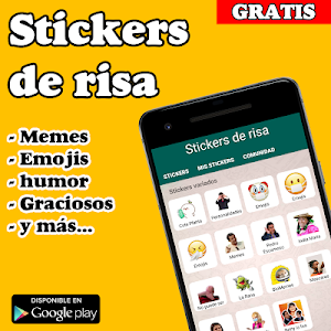 Stickers de Risa y humor con memes WAStickerApps Screenshot 0