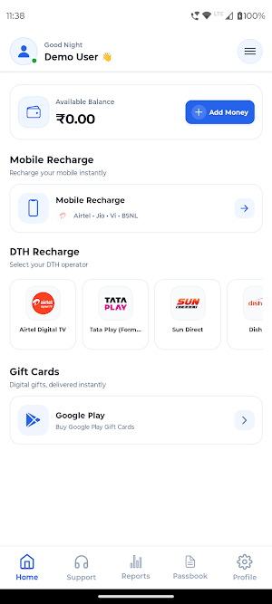 QuickRech: Recharge App Screenshot 0