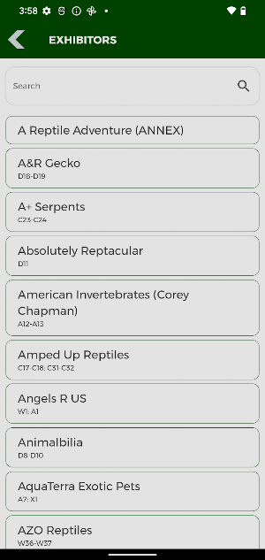 The ReptileExpo Screenshot 1