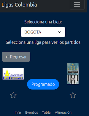 Ligas de futbol Colombia Screenshot 2
