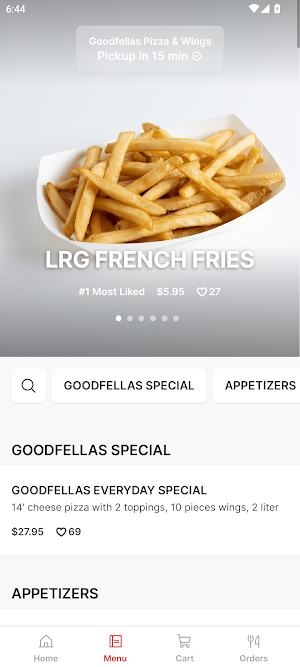 Goodfellas Pizza & Wings ATL Screenshot 1