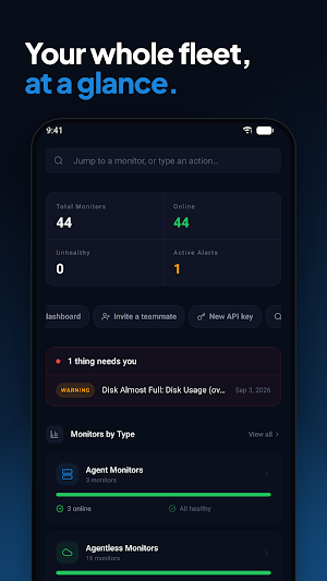 Cubed Monitoring Screenshot 1
