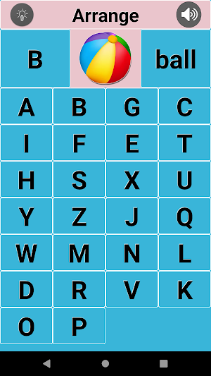 Learn English from ABC to word reading. Screenshot 1