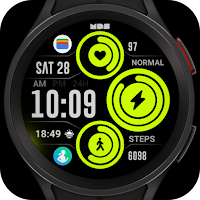 MDS 180 Digital Watch Face