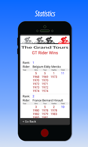 World Cycling Teams Events Screenshot 0